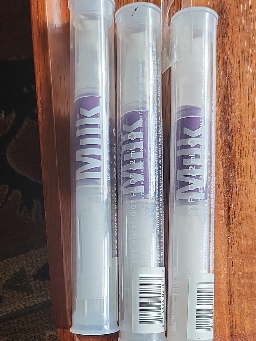 Milk Makeup Purple Vinyl Eye Liquid Eyeshadow Trio